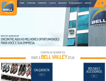 Tablet Screenshot of bellvalley.com.br